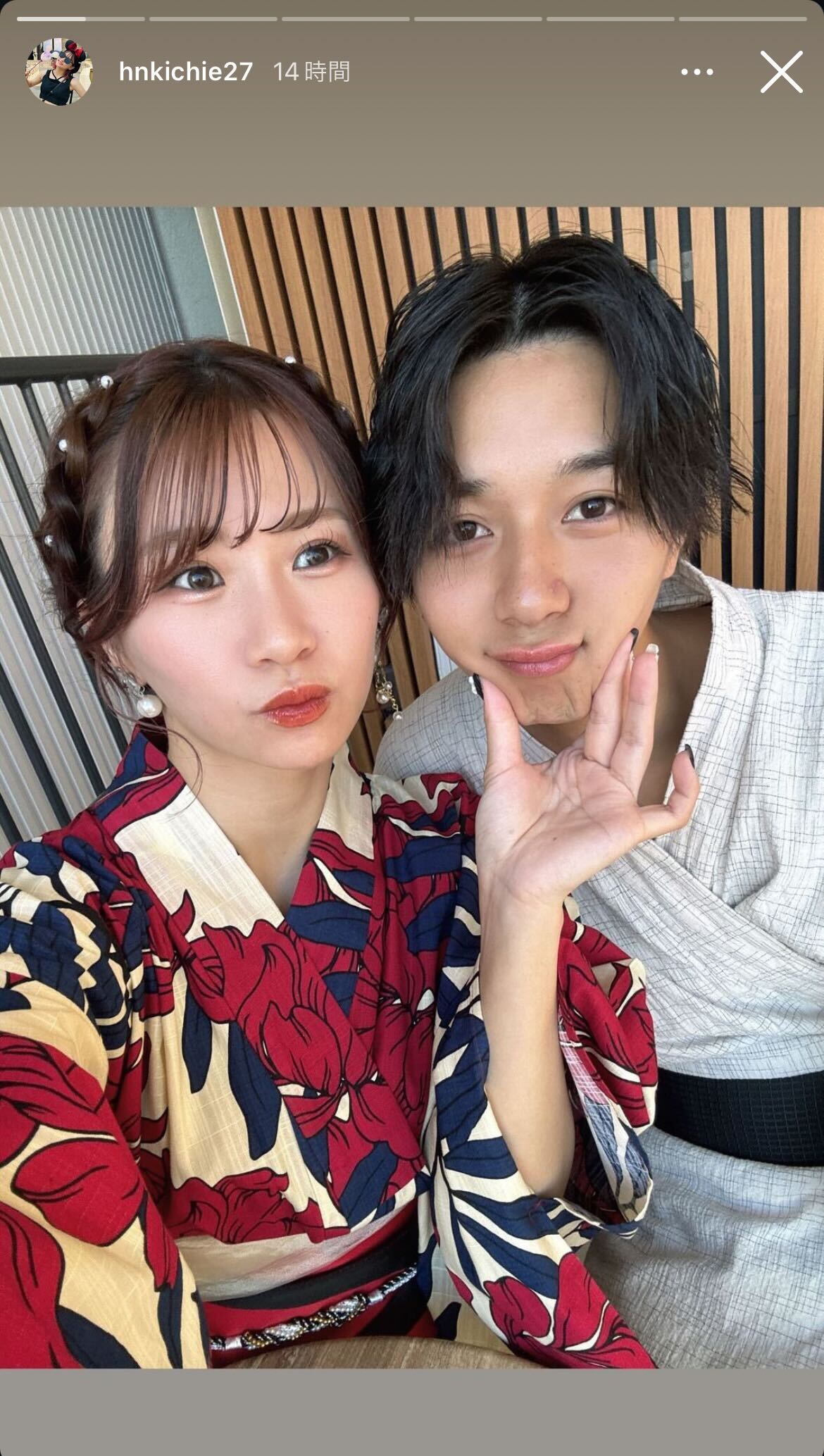 いちえInstagramストーリーズより