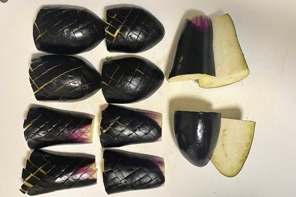 ロバート馬場　大葉ナスの煮浸し