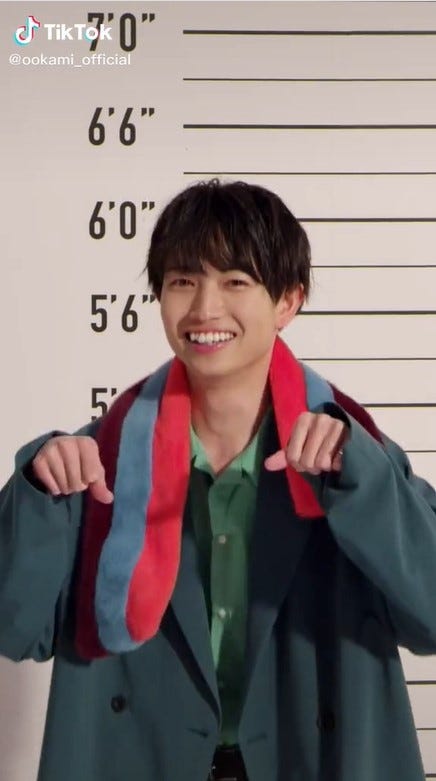綱啓永「オオカミ」シリーズ公式TikTokより(C)AbemaTV, Inc.