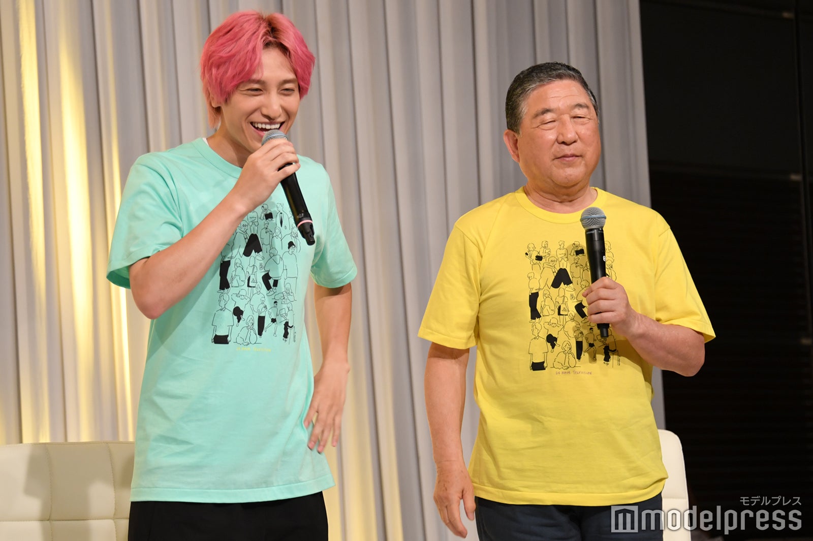 兼近大樹、徳光和夫（C）モデルプレス