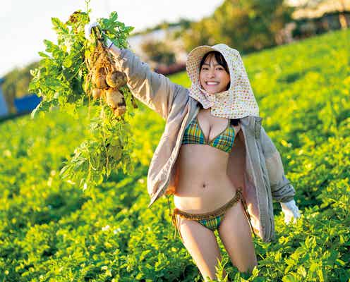 高崎かなみ、畑でスレンダーボディ披露 働く姿が「尊い」と話題に