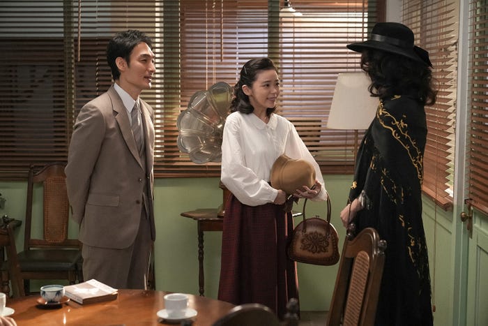 草なぎ剛、趣里、菊地凛子「ブギウギ」第31話(C)NHK