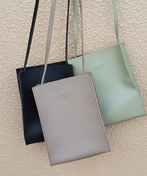 スリーコインズ スクエアショルダーバッグ スリーコインズ バッグ スクエア