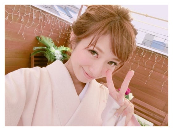 着物姿で出席／辻希美公式ブログ（Ameba）より