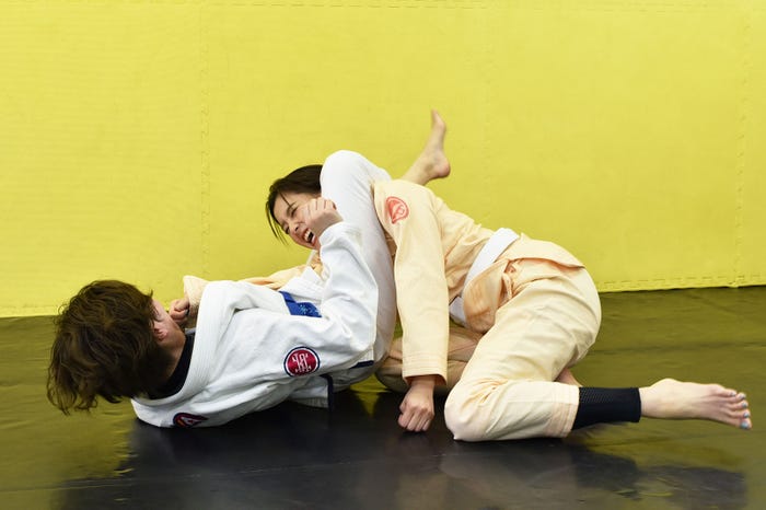 「朝比奈彩のJIU-JITSU STYLE」より(C)フジテレビ