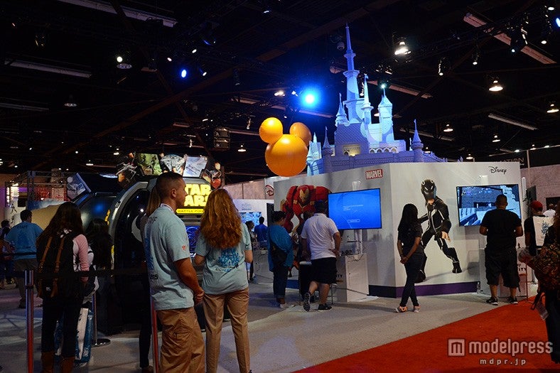 ディズニーのゲームに関するブース