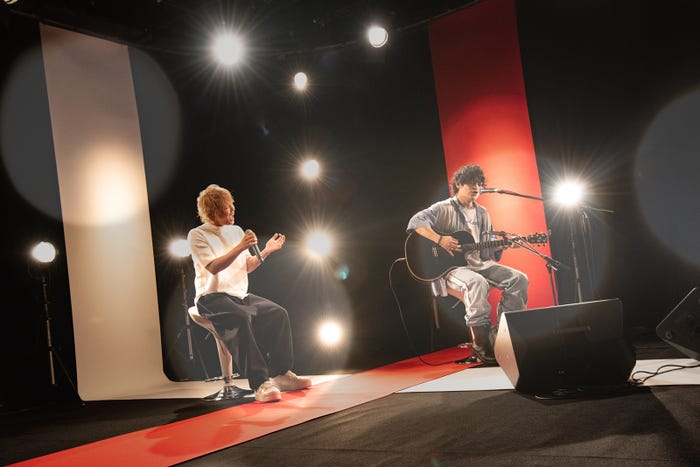 手越祐也、山中拓也 (C)スペースシャワーTVプラス