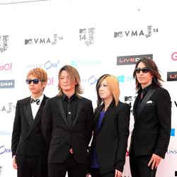 GLAY（左より）JIRO、TERU、HISASHI、TAKURO