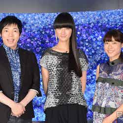（左から）今田耕司、シシド・カフカ、瀧本美織／画像提供：日本テレビ