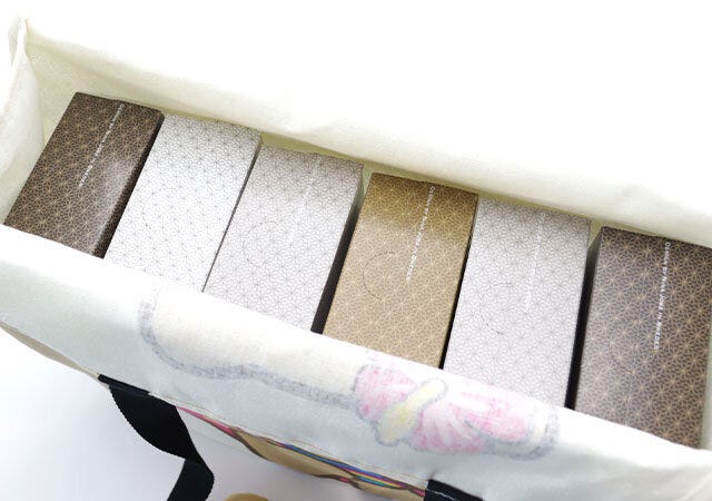 宝島社のsweet8月増刊号付録の日焼けハローキティのトートバッグ4