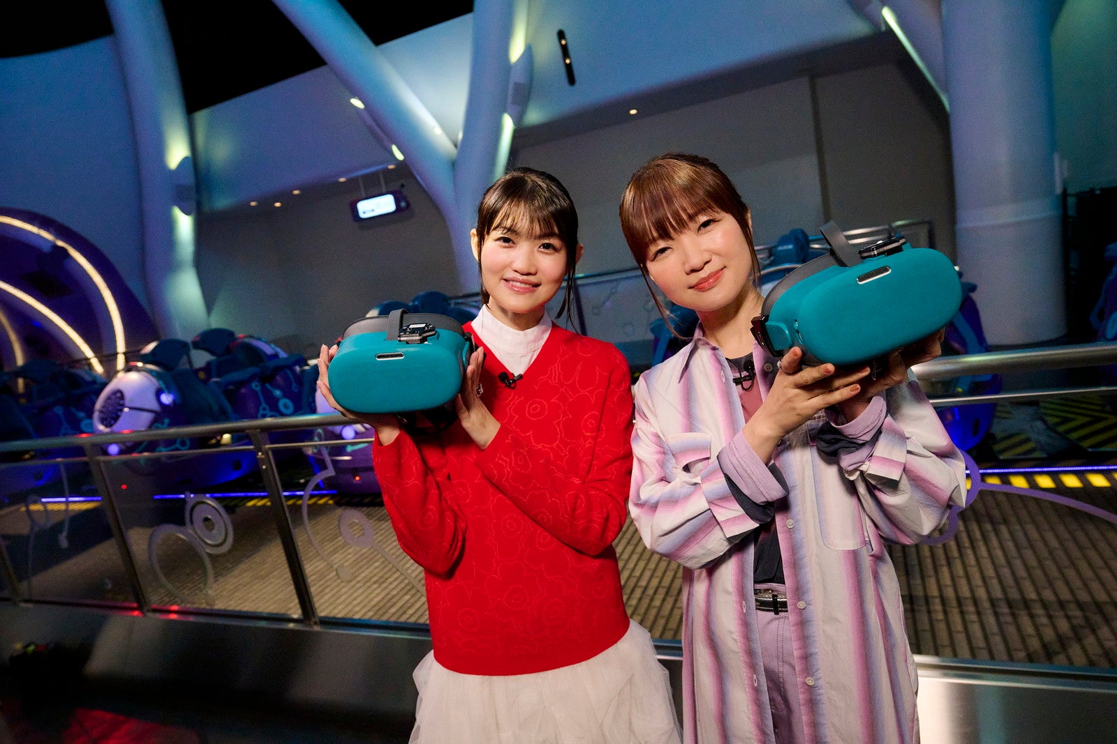 種﨑敦美、早見沙織／画像提供：ユニバーサル・スタジオ・ジャパン