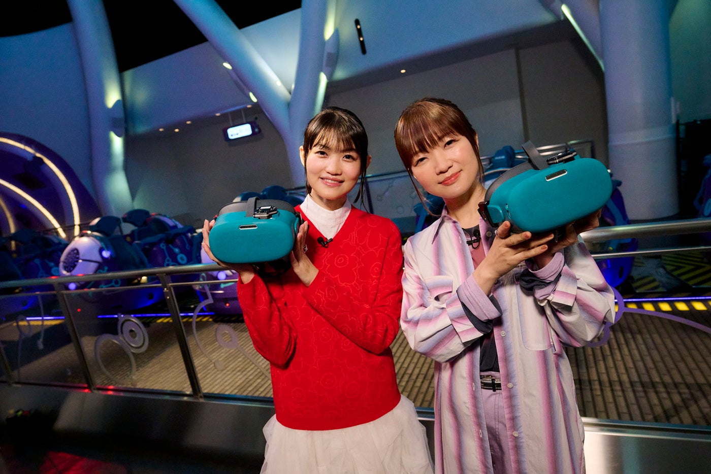 種﨑敦美、早見沙織／画像提供：ユニバーサル・スタジオ・ジャパン