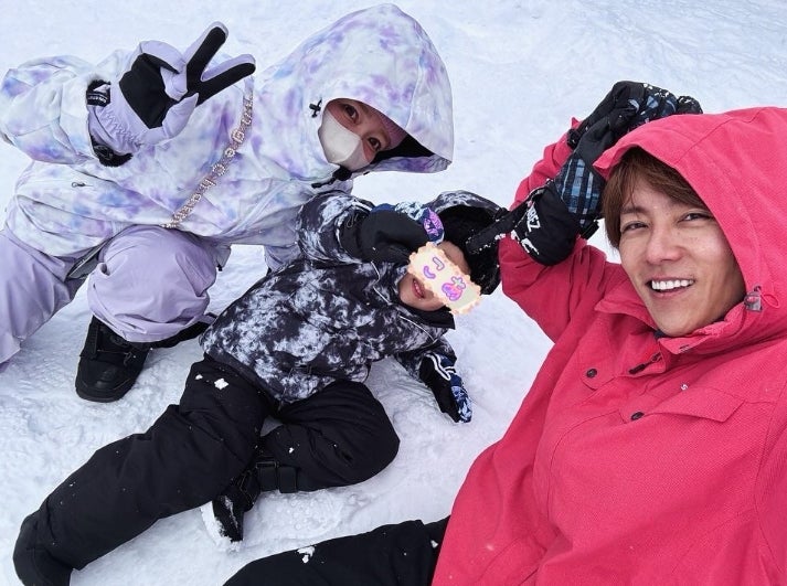 辻希美、幸空くん、杉浦太陽／杉浦太陽オフィシャルブログより