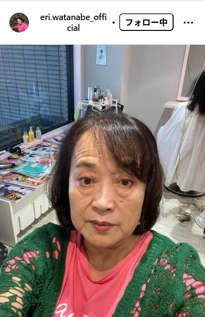 渡辺えりInstagramより