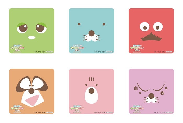 オリジナルコースター（C）いがらしみきお／竹書房・フジテレビ・エイケン （C）ガチャムク