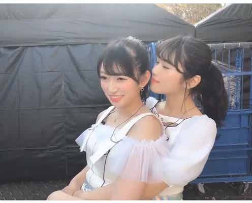 NMB48吉田朱里&渋谷凪咲、バックハグでのイチャイチャ動画に「可愛すぎて悶絶」「なぎリン最高」の声