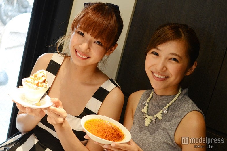 看板メニューのクリーム・ブリュレとブリュレソフトクリーム