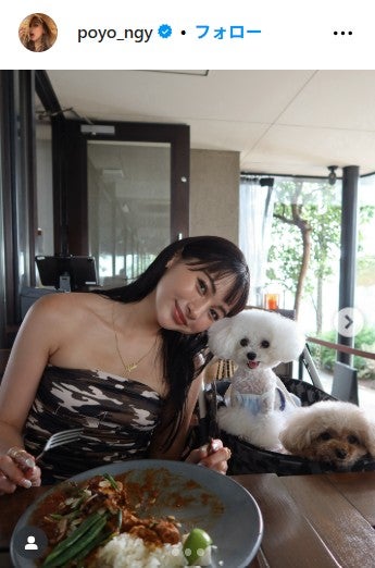 ゆきぽよ　Instagramより