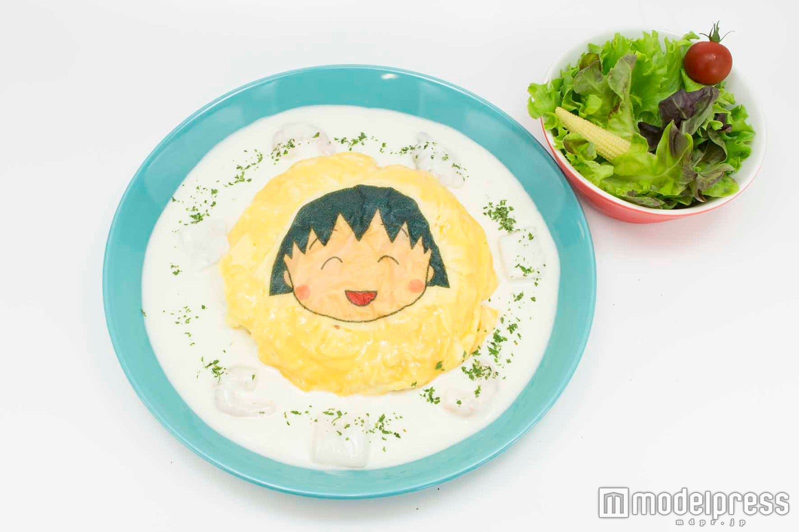 「ちびまる子ちゃん」コラボカフェがオープン まる子たちが可愛いフードに