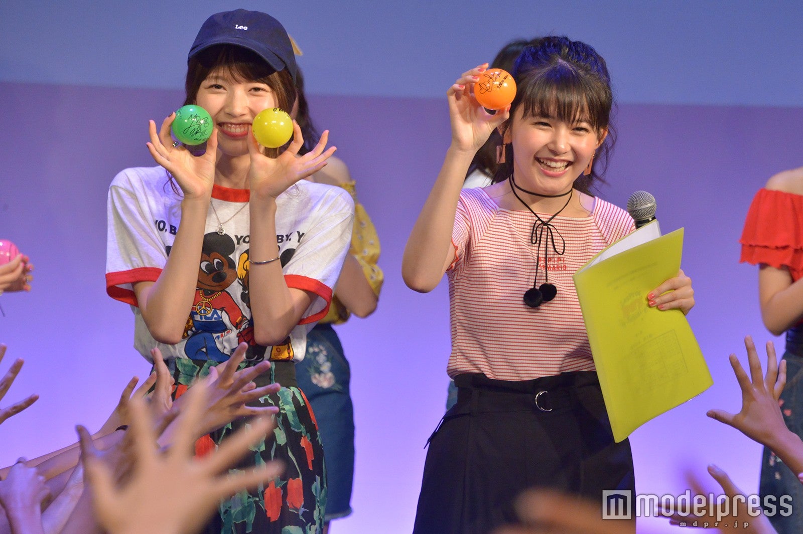 山本優奏、久間田琳加 （C）モデルプレス