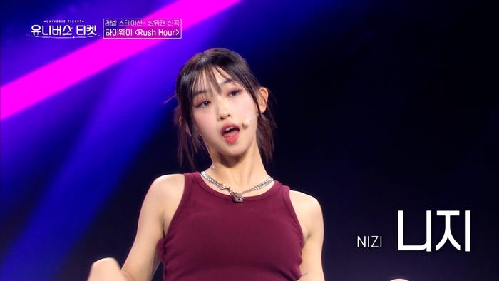 ニジ「UNIVERSE TICKET」第6話より(C)SBS