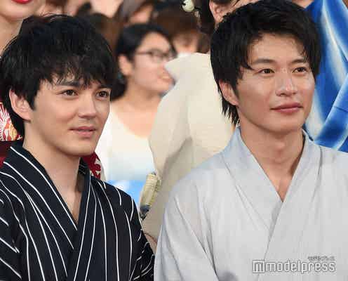 「おっさんずラブ」田中圭&林遣都、結婚指輪光る密着2ショットに反響殺到「破壊力すごい」「幸せオーラ全開」