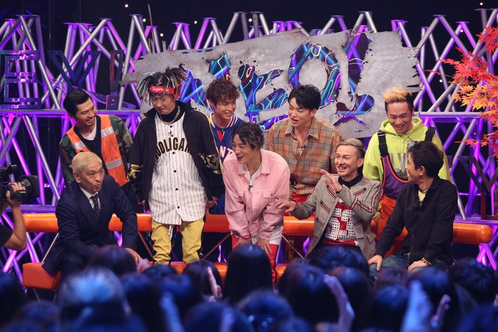 DA PUMP、ダウンタウン(C)フジテレビ