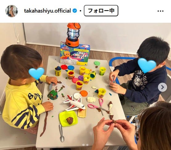 高橋ユウInstagramより