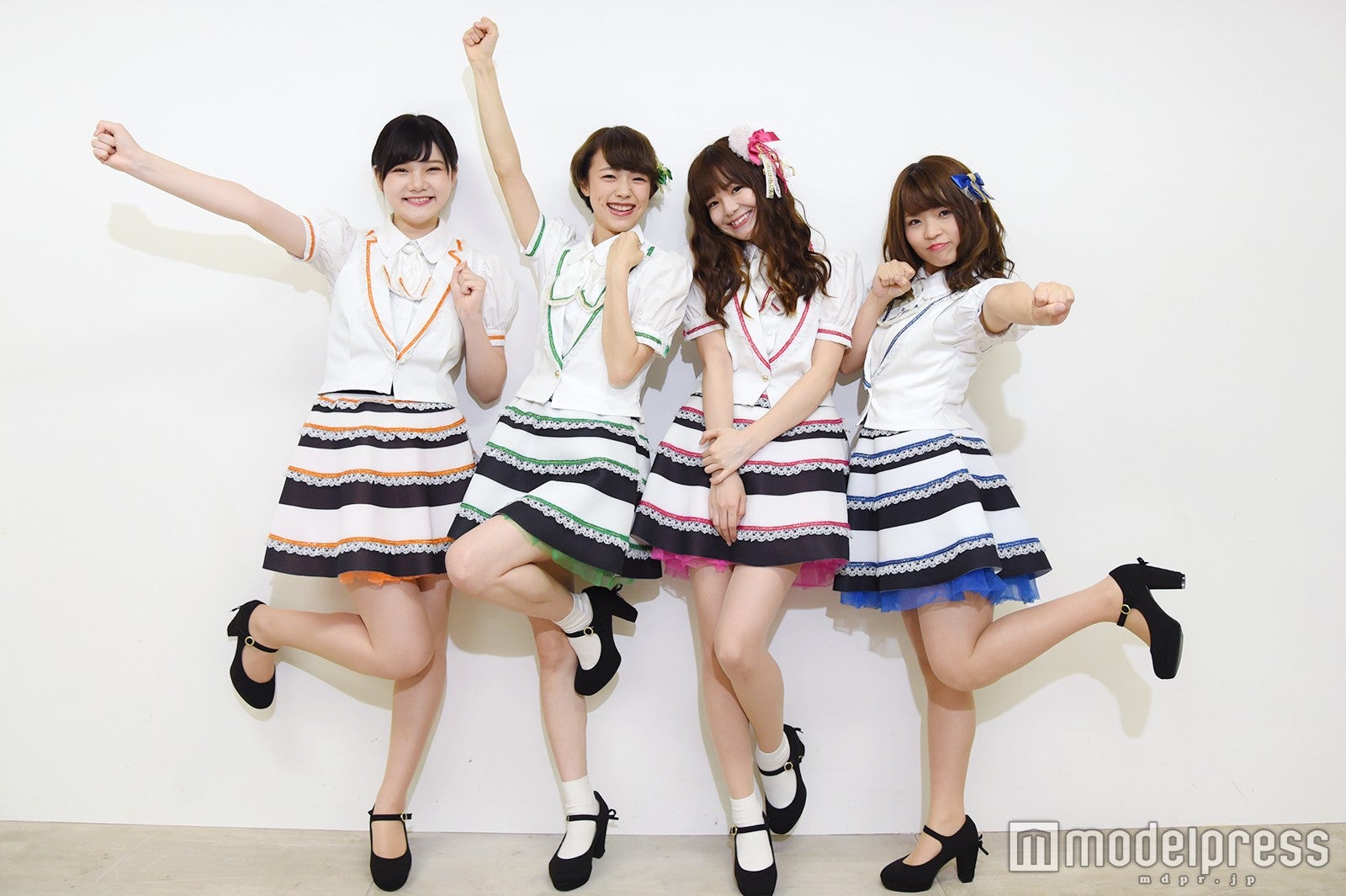 カプ式会社ハイパーモチベーション／（左から）光河玲奈、小澤綾乃、詩島萌々、西條美里／（C）モデルプレス