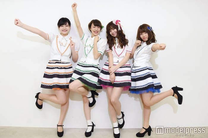 カプ式会社ハイパーモチベーション/(左から)光河玲奈、小澤綾乃、詩島萌々、西條美里/(C)モデルプレス