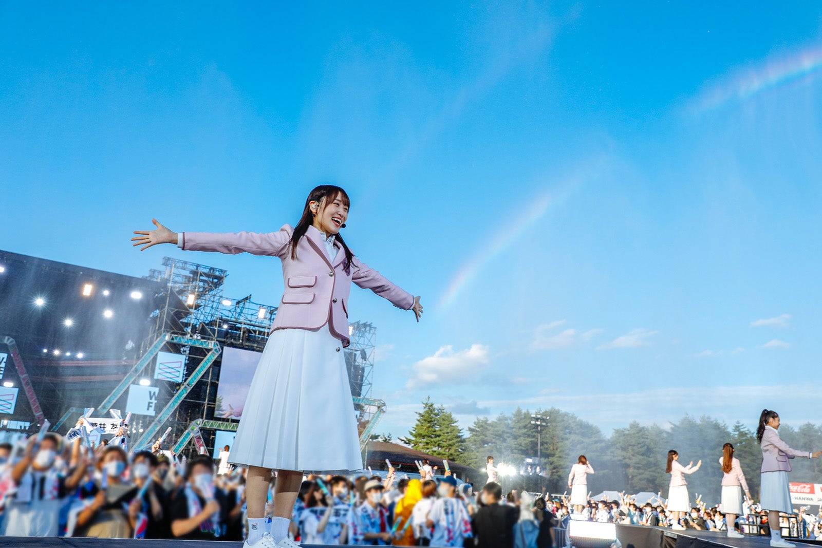 櫻坂46／「W-KEYAKI FES. 2022」より（提供写真）
