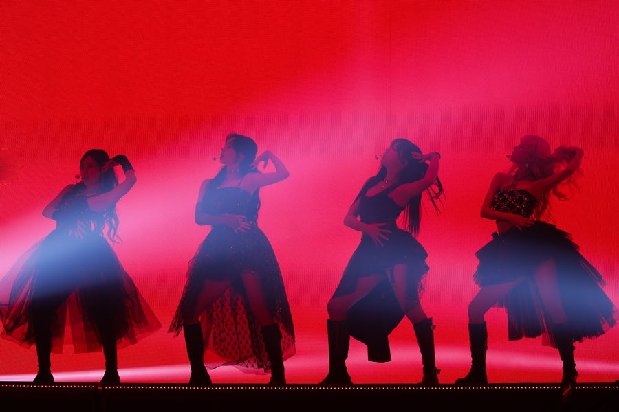 aespa「2024 aespa LIVE TOUR – SYNK : Parallel Line – in JAPAN」7月6日公演の様子／Photo by Hiroshi Nirei