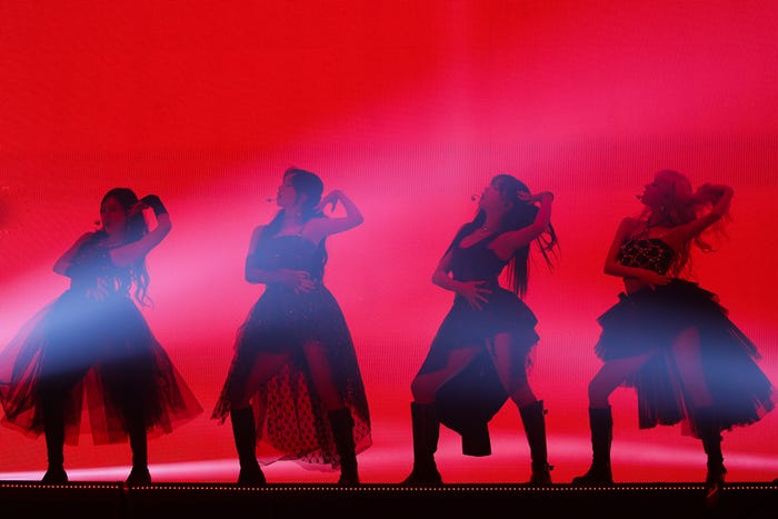 aespa「2024 aespa LIVE TOUR – SYNK : Parallel Line – in JAPAN」7月6日公演の様子/Photo by Hiroshi Nirei