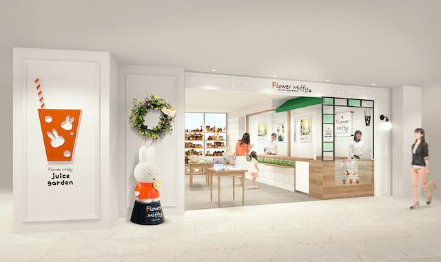天王寺ミオ店限定のドーナツも!関西初の常設店【ミッフィー】のお花屋さん&ドリンクスタンドが「天王寺ミオ」にオープン