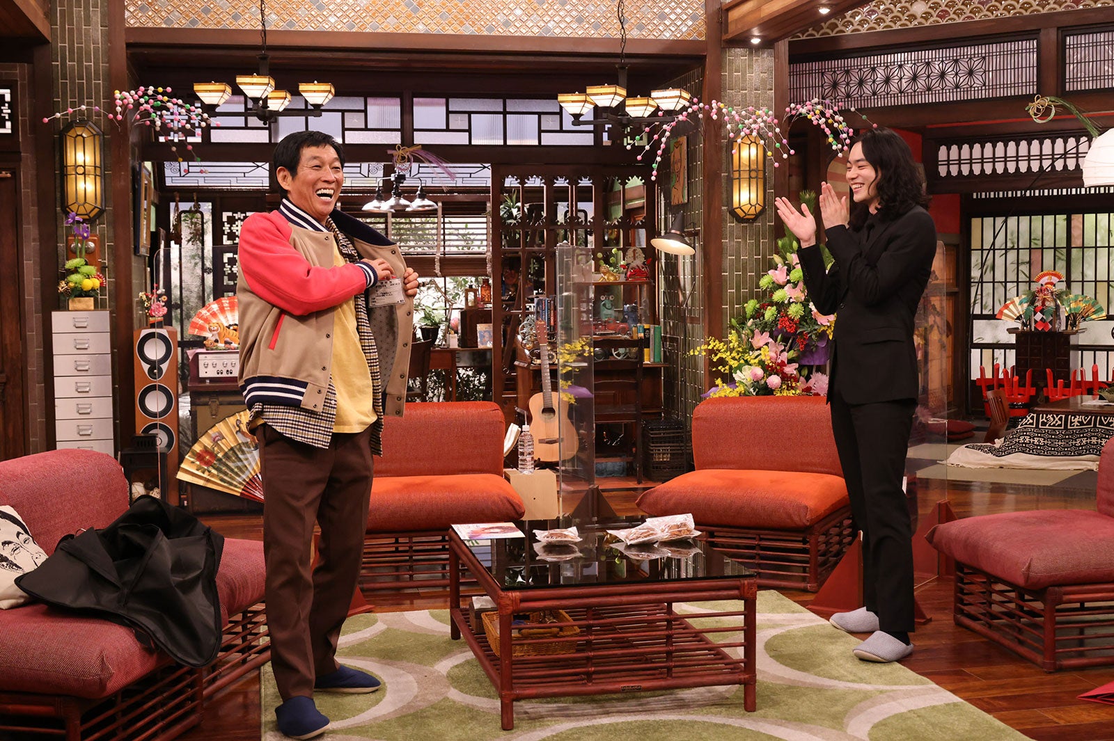 明石家さんま、菅田将暉 （C）カンテレ・フジテレビ