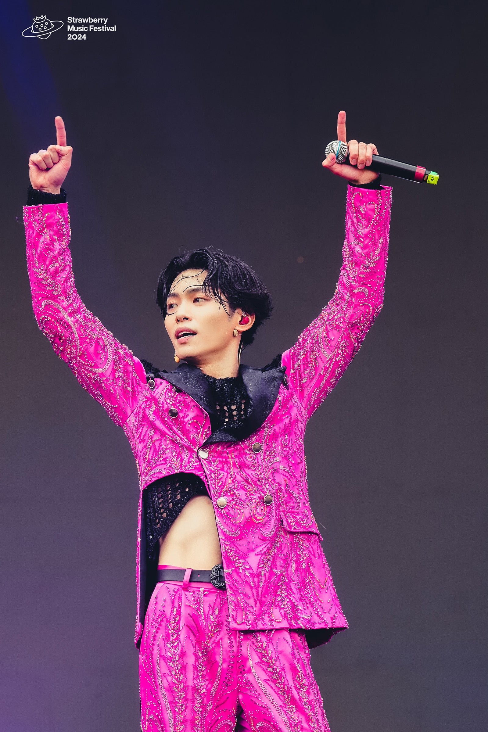 影山拓也「Chengdu Strawberry Music Festival」出演の様子（C）TOBE Co., Ltd.