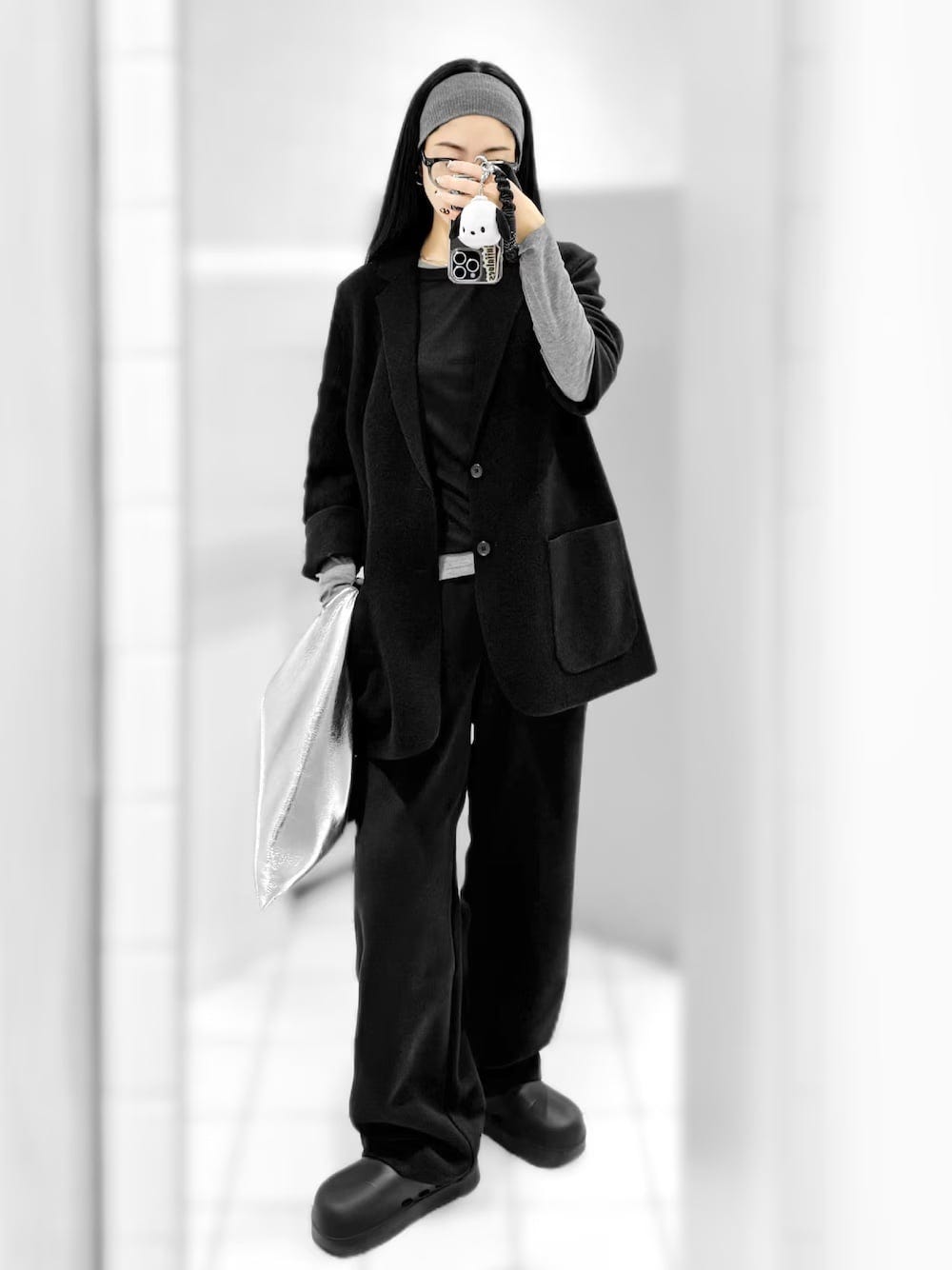 カジュアルだけどきれい見えするニットジャケット 出典:WEAR