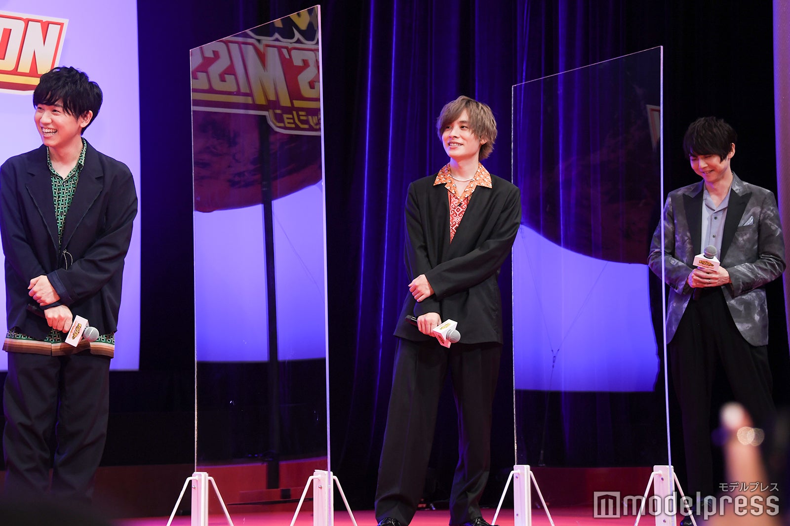 山下大輝、岡本信彦、梶裕貴（C）モデルプレス