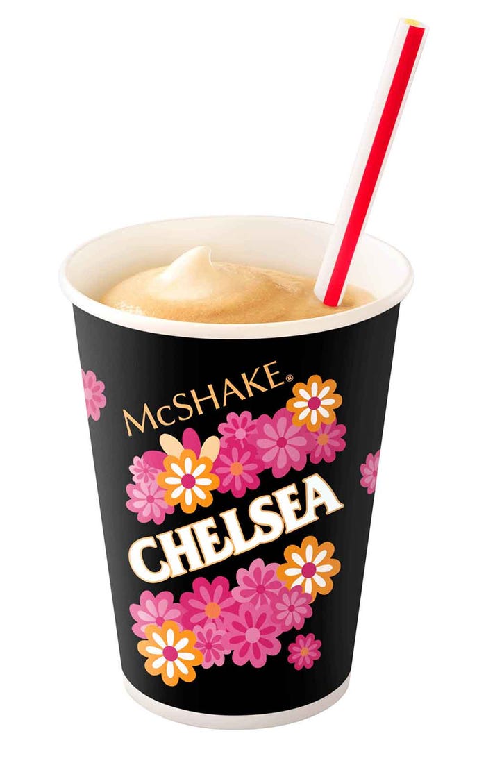 マックシェイク チェルシー/画像提供:日本マクドナルド株式会社