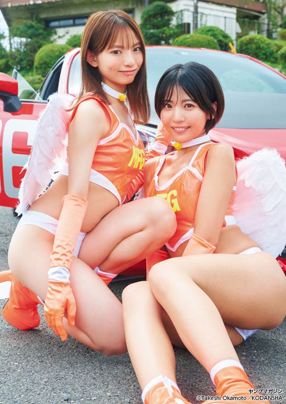 東条澪、佐々木萌香／撮影：岡本武志