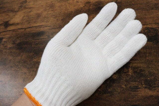 裏起毛軍手 着用 裏起毛軍手 着用