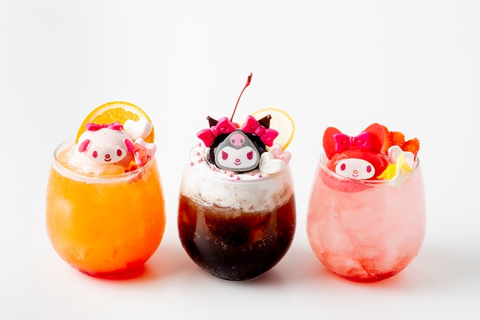 3種のドリンク(C)1976,2020 SANRIO CO.,LTD.APPROVAL NO.L611679