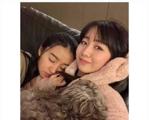Cocomi、Koki,の寝顔ショット公開「幸せそう」「可愛すぎる姉妹」の声