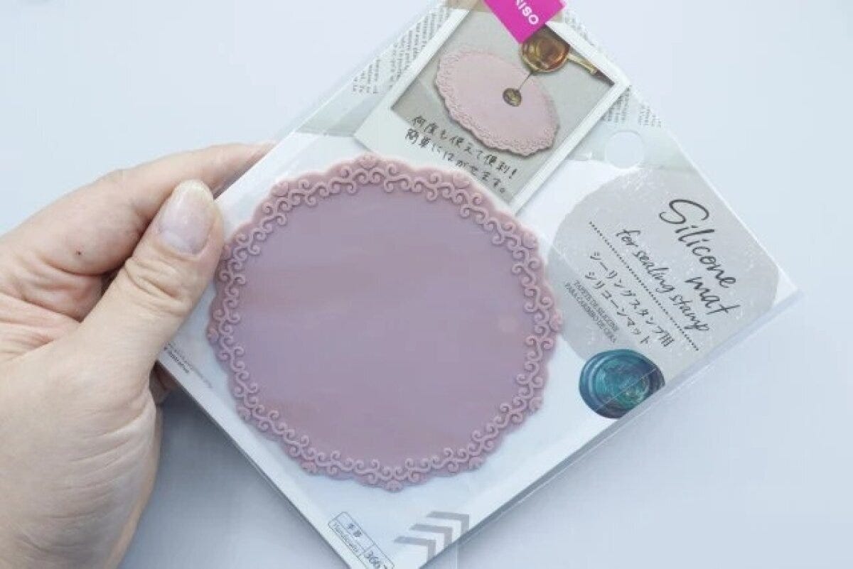 ダイソー シリコーンマット(シーリングスタンプ用) ダイソー シリコーンマット(シーリングスタンプ用)