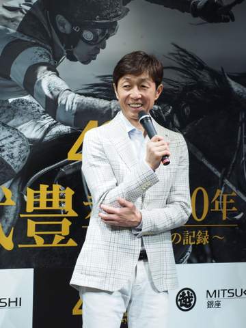 武豊展が銀座で28日から開催「（デビュー）40年はあっという間」 特別ムービーで声優初挑戦「最近は声優をしたり、ドラマで演じたり、いろんなことをやっています（笑）」