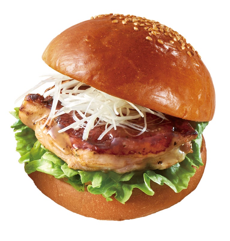 さっぱりねぎ塩チキンサンド ／画像提供：ジェイアール東日本フードビジネス株式会社 