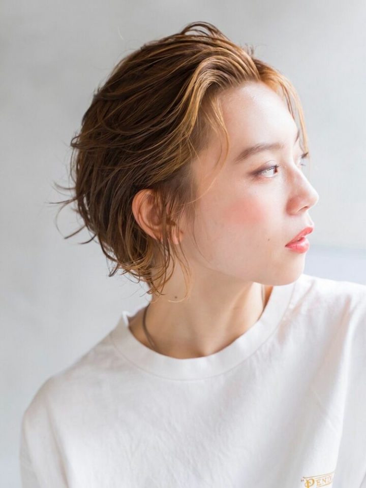 前髪なしなショートヘア アレンジ特集 印象をパッと変えられる最新ヘアスタイル モデルプレス