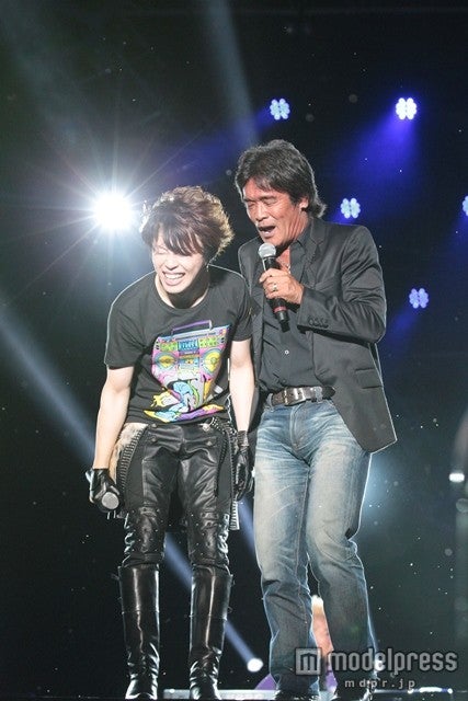 西川貴教、松崎しげる