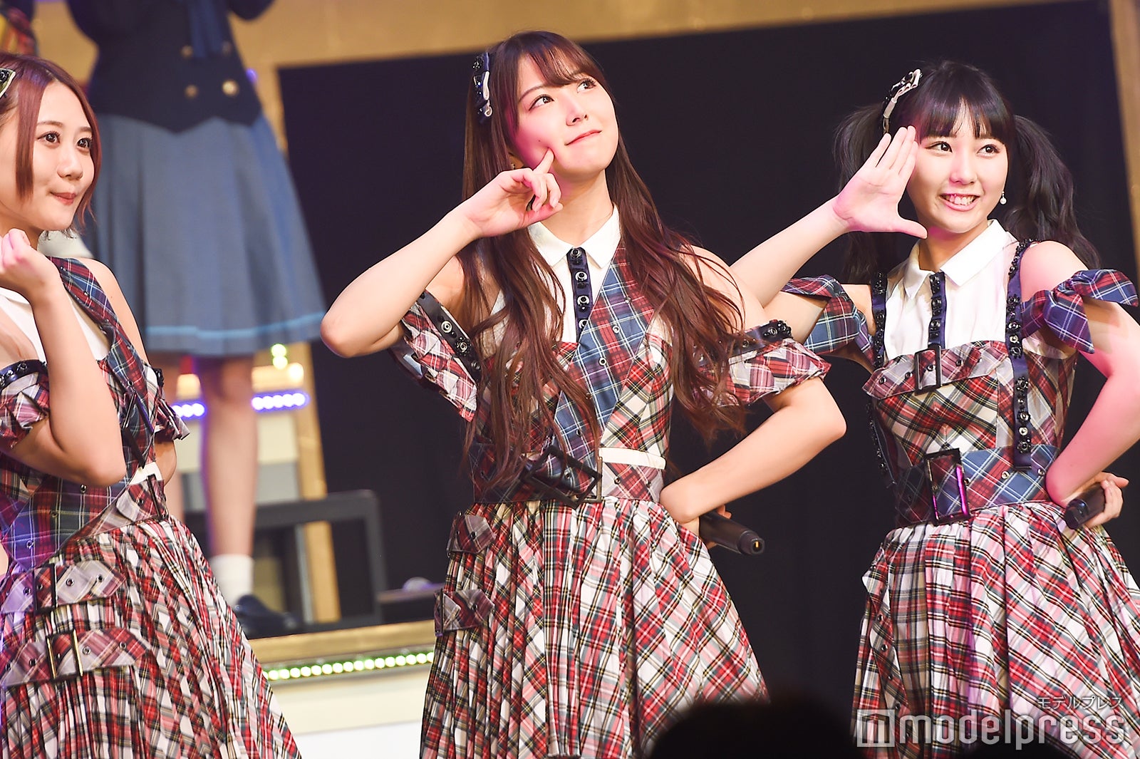 古畑奈和、白間美瑠、田中美久「AKB48グループリクエストアワー セットリストベスト100 2019」 （C）モデルプレス