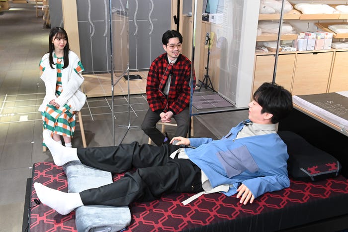 齋藤飛鳥、ハマ・オカモト、DJ松永(C)テレビ朝日